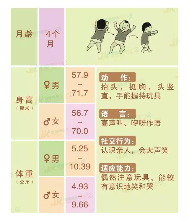 8个月宝宝发育指标全面解析